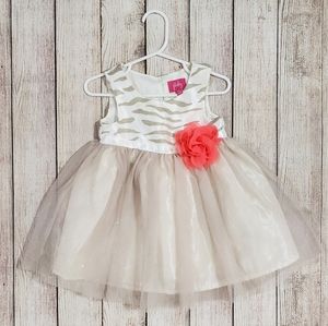 Pinky tulle dress Sz. 18/24m